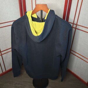 TRUKFIT Black Zip-Up Hoodie – Boys 14/16 – Yellow Graphic Skate Design